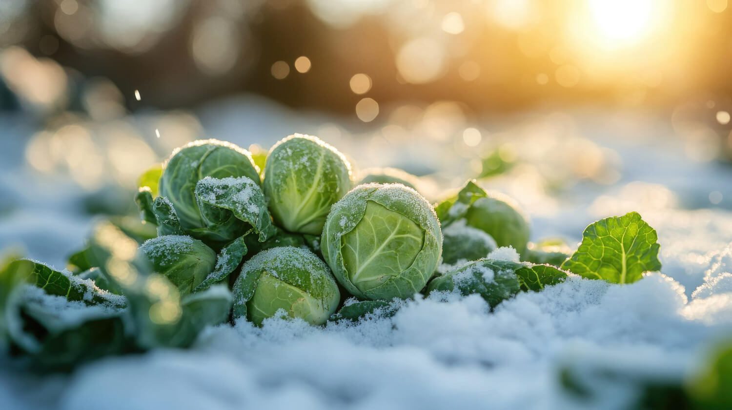 Kapusta pestovaná na snehu - realita Japonska